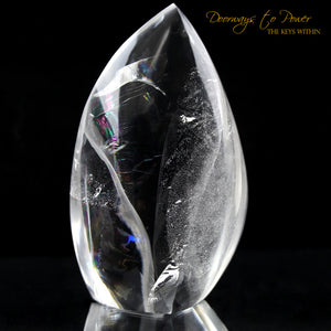 Clear Quartz Crystal Sculpture 'Oracle'