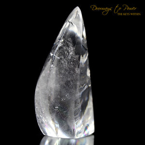 Clear Quartz Crystal Sculpture 'Oracle'