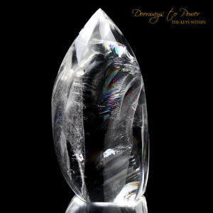 Clear Quartz Crystal Sculpture 'Oracle'
