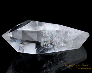 Clear Quartz Phantom Manifestation Quartz Crystal XL