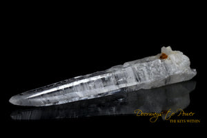 Colombian Lemurian Quartz Crystal Laser Wand