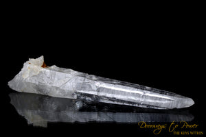 Colombian Lemurian Quartz Crystal Laser Wand