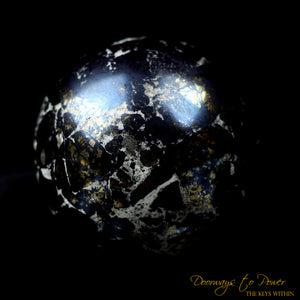 Covellite Crystal Sphere