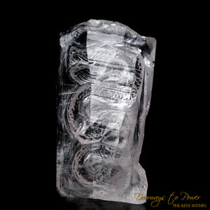 Danburite Dragon Crystal Carving