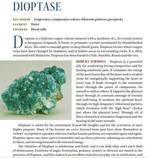 Dioptase Crystal Properties