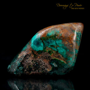 Dioptase Crystal Tumbled & Polished