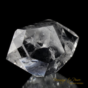 Double Terminated Manifestation Quartz Record Keeper Crystal