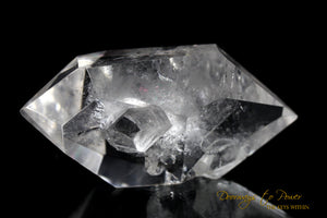 Double Terminated Manifestation Quartz Record Keeper Crystal