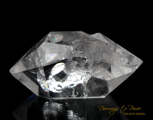 Double Terminated Manifestation Quartz Record Keeper Crystal