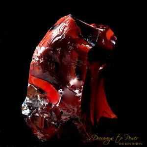 Dragons Blood Iridium Black Bi Color Andara Crystal