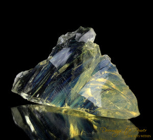 Dynamic Heliodor Aura Opal Bi Color Andara Crystal 'DIVINE'