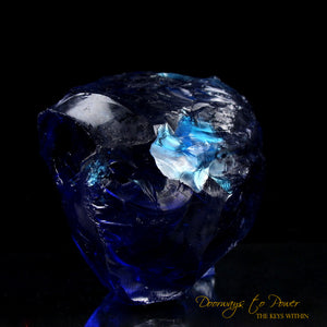 Electric Blue Atlantean Monatomic Andara Crystal 'Pleiadian Emissaries of the Light'