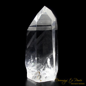 Lemurian White Phantom Quartz Master Crystal 'Museum Quality'
