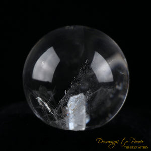 Era of light Lemurian Manifestation Quartz Crystal Sphere 'Holographic Connection'