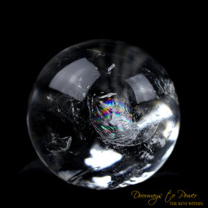Lemurian Light Quartz Crystal Sphere