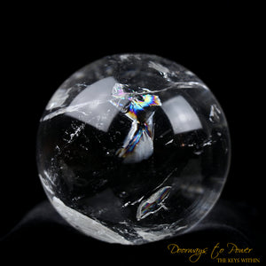 Lemurian Light Quartz Crystal Sphere