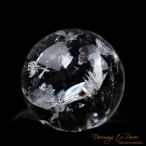 Lemurian Light Quartz Crystal Sphere