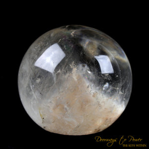 Lemurian Manifestation Quartz Crystal Sphere