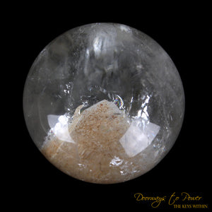 Lemurian Manifestation Quartz Crystal Sphere