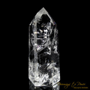 Exquisite Pure Clear Quartz Temple Heart Dow Master Crystal