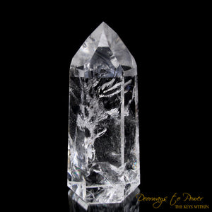 Exquisite Pure Clear Quartz Temple Heart Dow Master Crystal