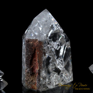 Fire and Ice Rainbow Quartz Master Crystal 'Clear Light'