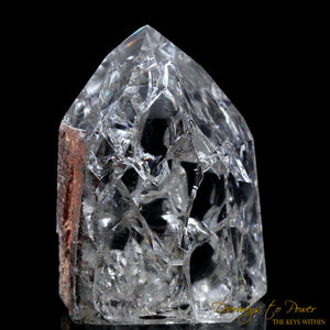 Fire and Ice Rainbow Quartz Master Crystal 'Clear Light'