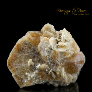 Golden Herderite Crystal Specimen