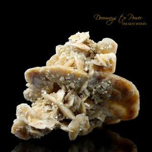 Golden Herderite Crystal Specimen