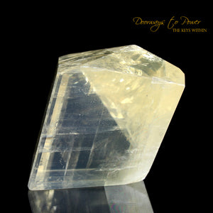 Golden Optical Calcite Crystal 'Multi Dimensional Awareness'