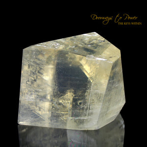 Golden Optical Calcite Crystal 'Multi Dimensional Awareness'
