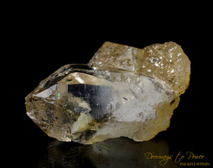 Golden Healer Himalayan Nirvana Quartz Crystal Record Keeper 'Non Ordinary Reality'