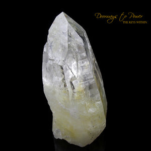 Golden Healer Quartz Lightbrary Crystal