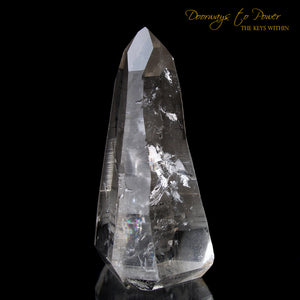 Golden Lemurian Crystal 'Light Language Royalty' 9D Energy Gateway