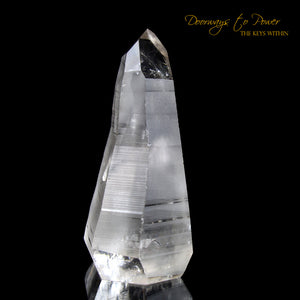 Golden Lemurian Crystal 'Light Language Royalty' 9D Energy Gateway