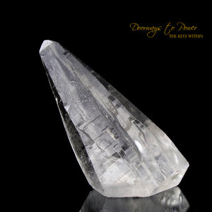 Golden Lemurian Crystal 'Light Language Royalty' 9D Energy Gateway