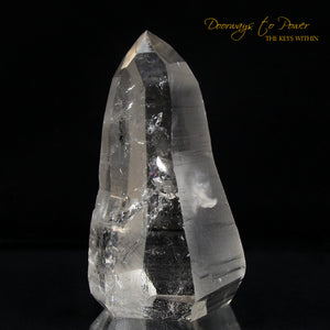 Golden Lemurian Crystal 'Light Language Royalty' 9D Energy Gateway