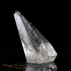Golden Lemurian Crystal 'Light Language Royalty' 9D Energy Gateway