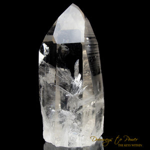 Golden Lemurian Record Keeper Crystal