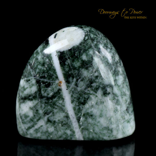 Green Azeztulite Quartz Crystal Altar Stone