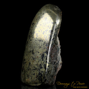 Healers Gold Crystal Altar Stone 'Alchemy & Abundance'