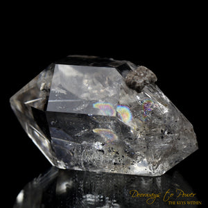Double Terminated Crystal Herkimer Diamond