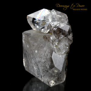 Herkimer Diamond DT Record Keeper Twin Crystal