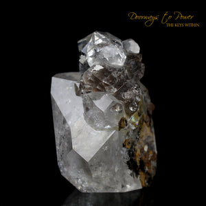 Herkimer Diamond DT Record Keeper Twin Crystal