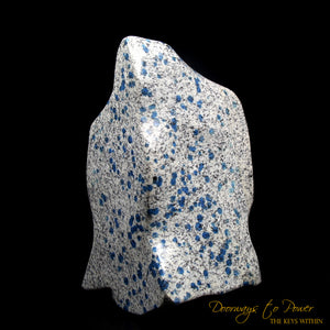 K2 Stone Azurite Himalayan Crystal Altar Stone