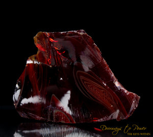 King Solomon Lemurian Sunrise Bi Color Andara Crystal