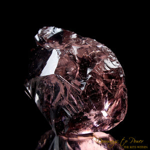 Lady Nellie HGW Pink Monatomic Andara Crystal 'Heart Of God Within'
