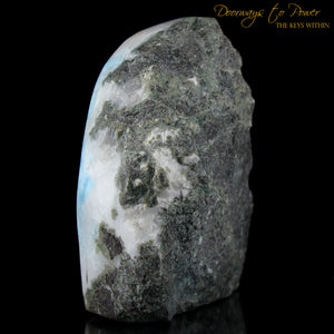 Big Larimar Crystal Altar Stone
