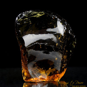 Lemurian Ethereum Gold Andara Crystal Mt Shasta California