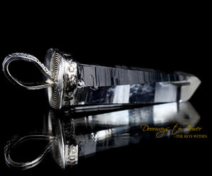 Lemurian Light Language Crystal Pendant .925
